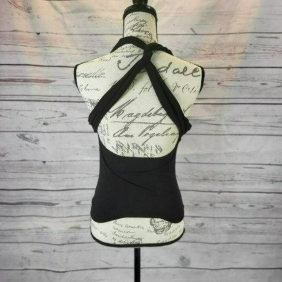 ♡3/$30♡ Forever 21 Stretch Crisscross Back Top -M - Picture 2 of 3